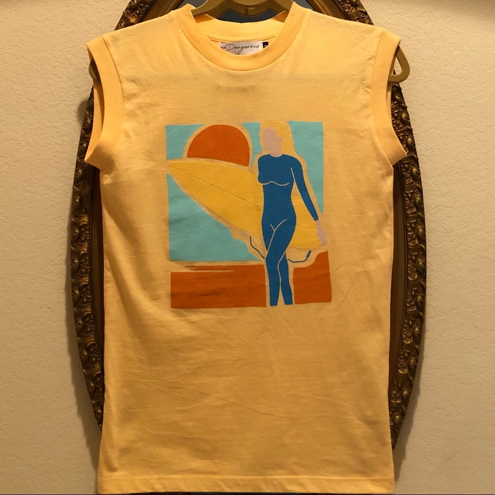 Free People Surfer Girl Muscle Tee - Girl Dangerous